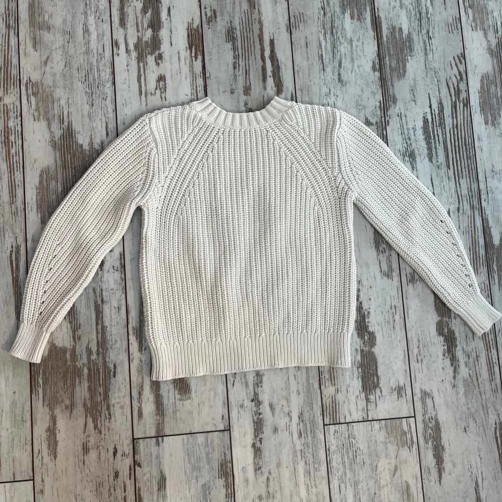 Everlane Textured Cotton Crewneck Sweater - Size XS - Picture 14 of 16